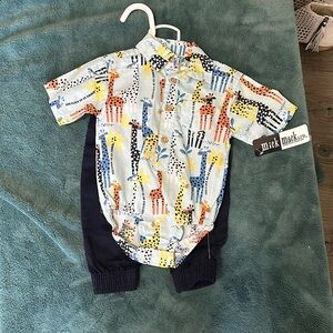Mick Mack Giraffe Two Piece Set